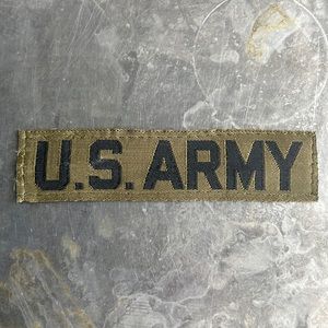 U.S. ARMY olive green tape patch